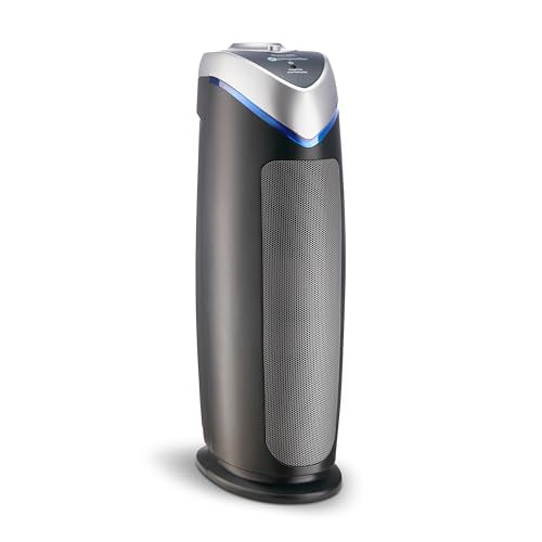 4-In-1 HEPA Air Purifier 22" Tower Gray C43695