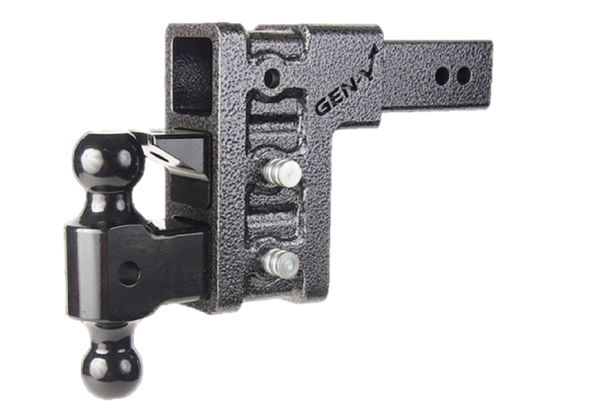 2.50-Inch Receiver Hitch 32K Adjustable Ball Mount 6-Inch Drop C71395