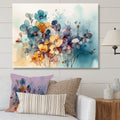 Floral Violet Canvas Art Print W742221