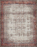 Ivory Brick 7'6 x 9'6 Rug L1773