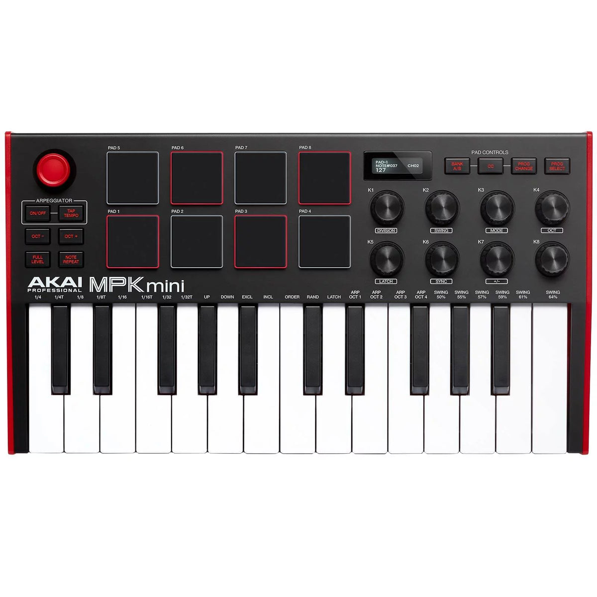 25-Key Compact USB Keyboard & Pad Controller G4682