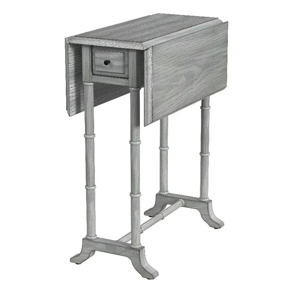 Gray Drop-Leaf Accent Table X936378