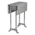 Gray Drop-Leaf Accent Table X936378