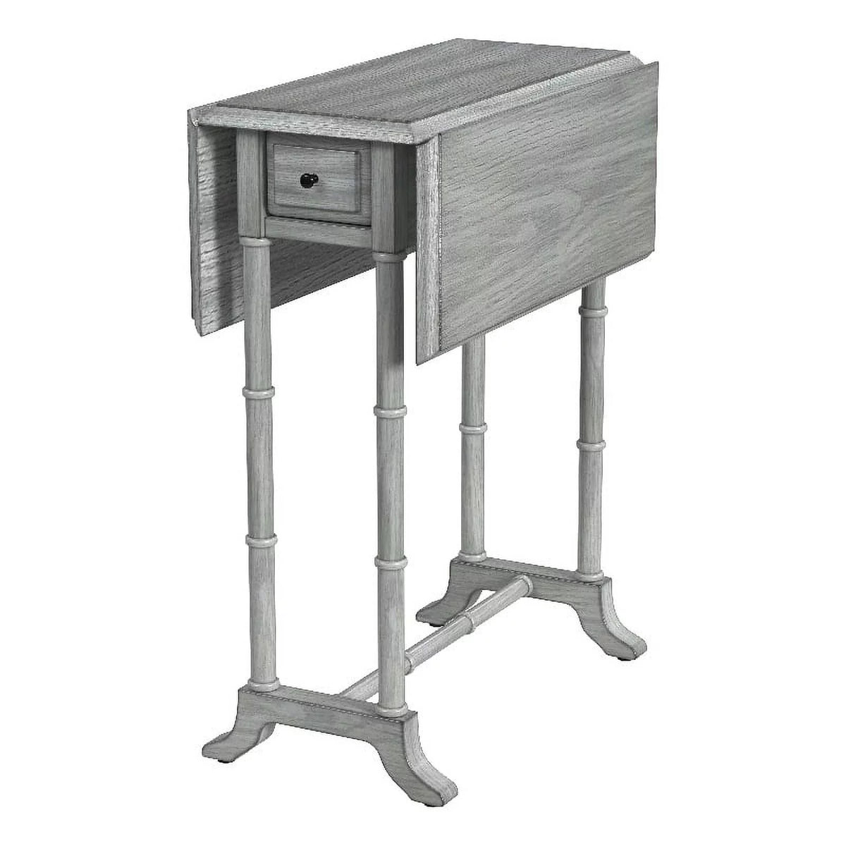 Gray Drop-Leaf Accent Table X936378