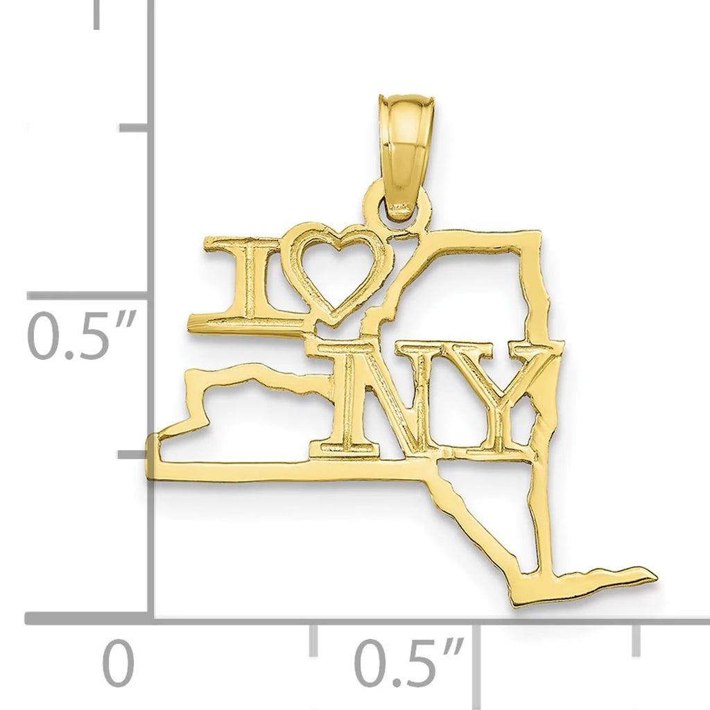 10K Yellow Gold Pendant Charm N38353