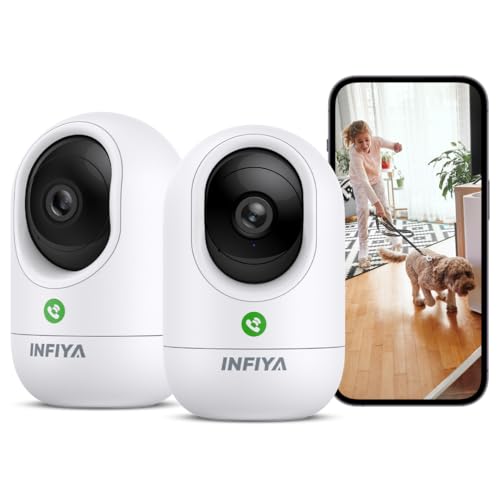 2K Indoor Security Camera 2Pack A82465