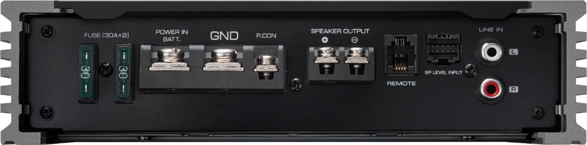 Class D Digital Mono Amplifier with Variable Low-Pass Crossover - Black M112