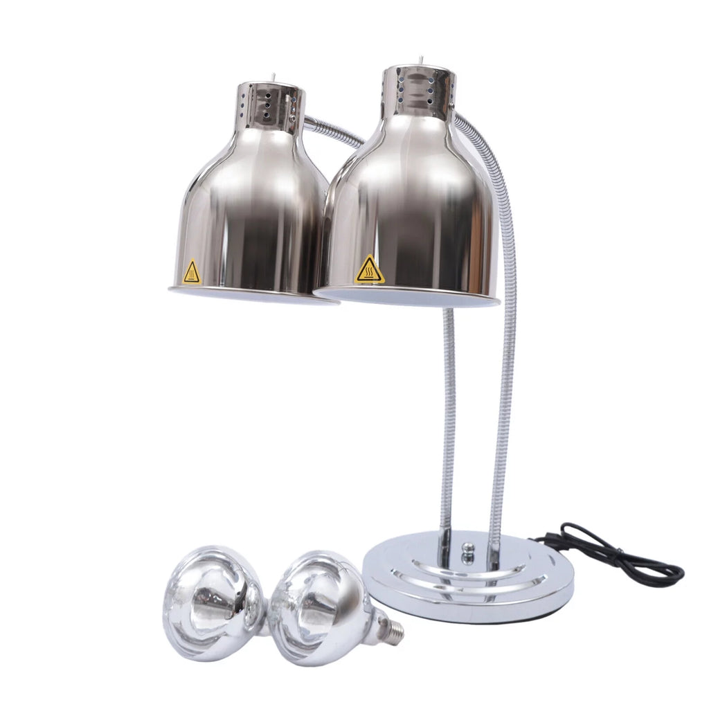 Double Head Infrared Food Heat Lamp F99211