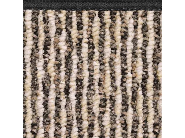 Skid-Resistant Carpet Runner Black Ripple 18 ft. x 36 in. R6843