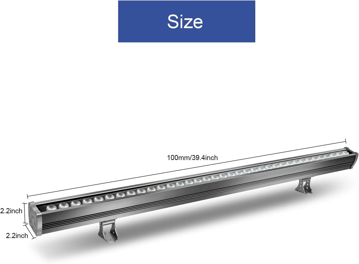 36W 5000K Daylight White 40 Inch IP65 Waterproof LED Wall Washer M44224