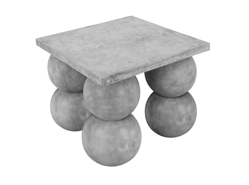 Light Grey Concrete Console F674