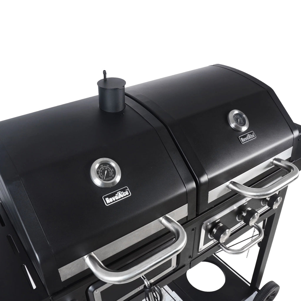 Dual Fuel Gas & Charcoal Combo Grill O383489