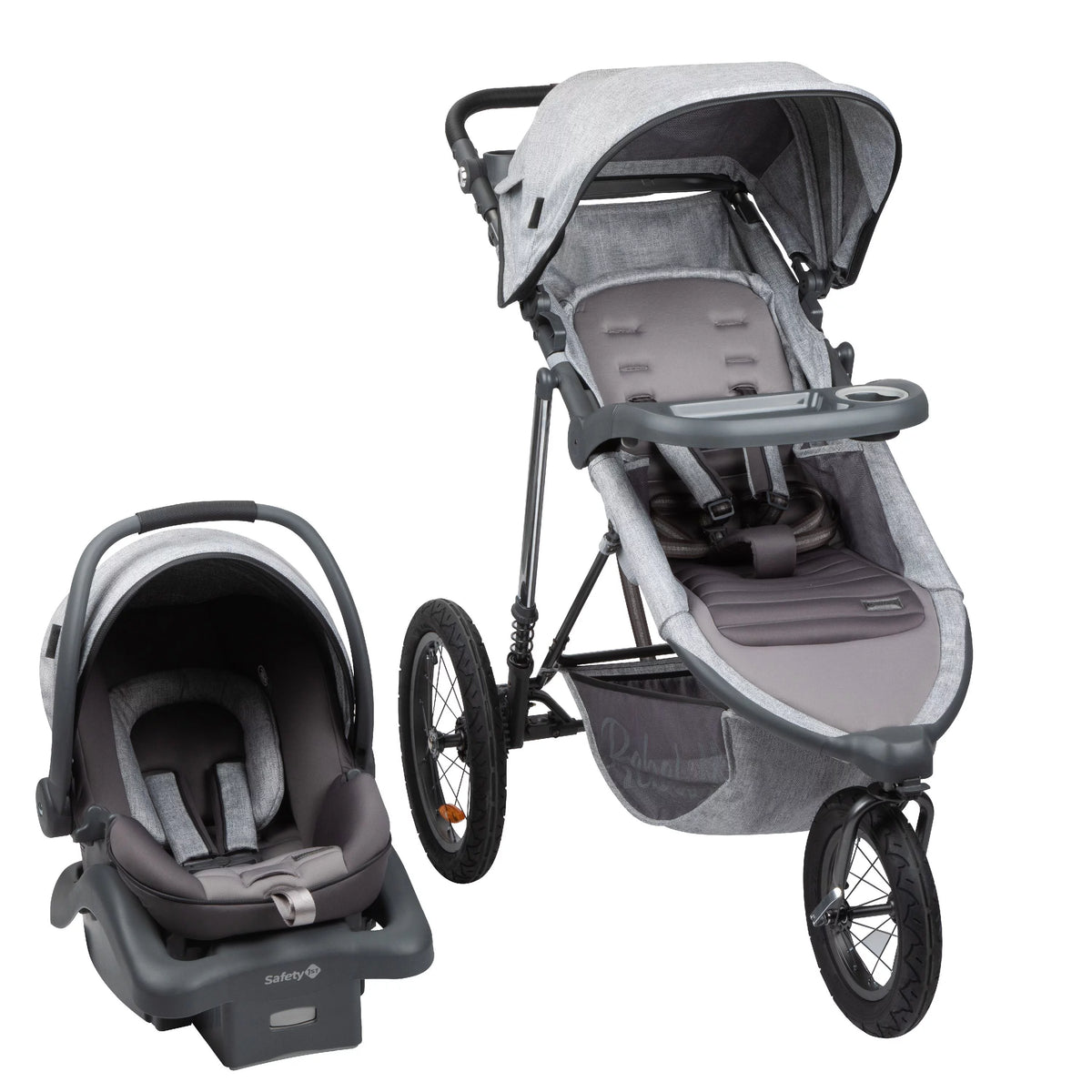 All in One Travel System Stroller with Rear-Facing Infant Car Seat B3330