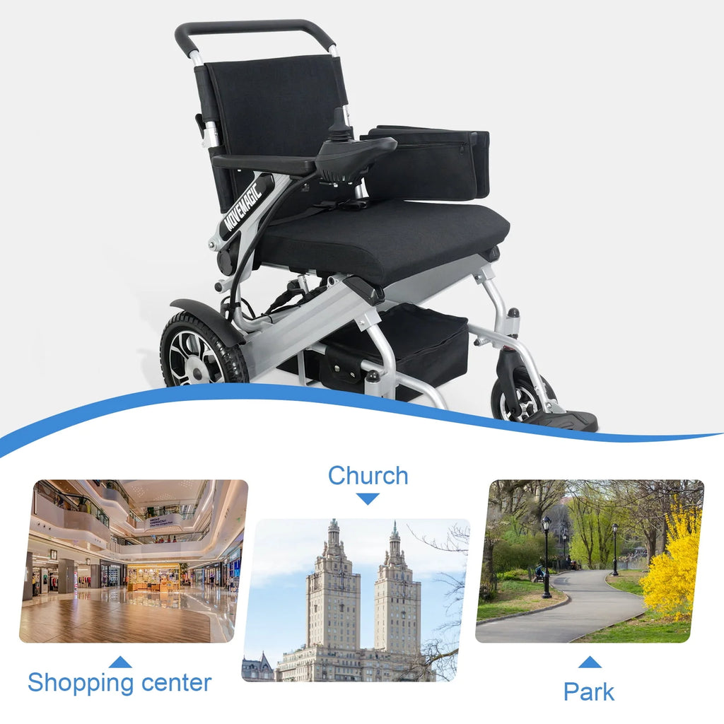 Foldable All Terrain Portable Electric Wheelchair K72689