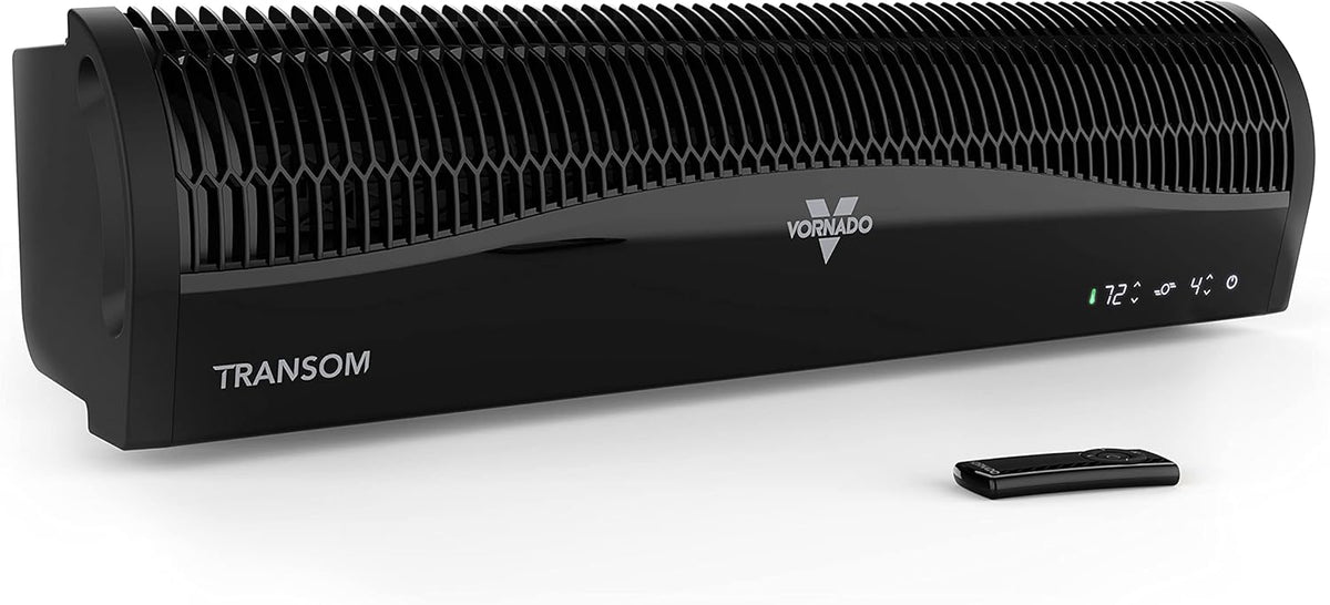 White Window Fan with 4 Speeds and Remote Control V61273