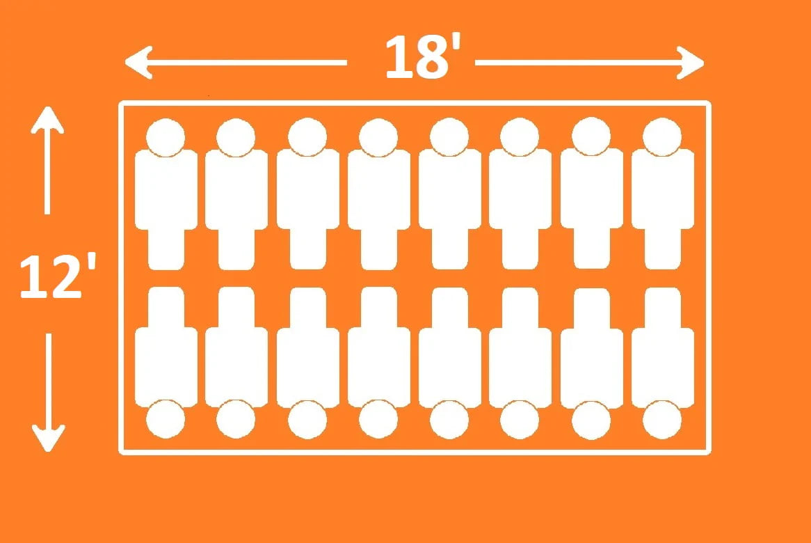 16-Person Tube Tent V4475