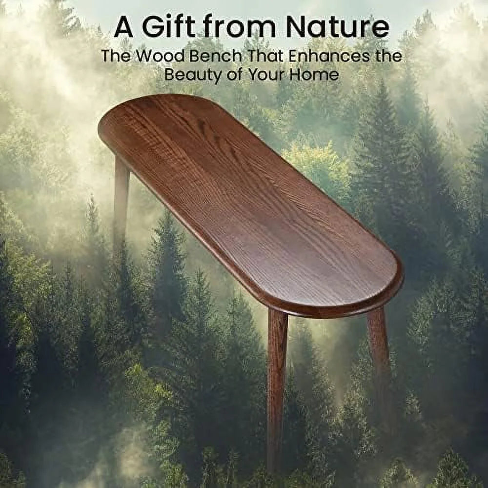 Fraxinus Mandshurica Wood Bench E258