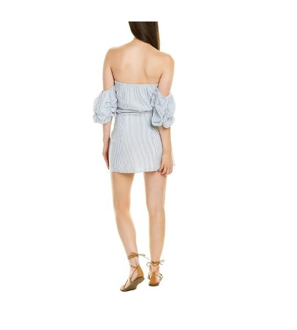 Striped Belted Dress K714