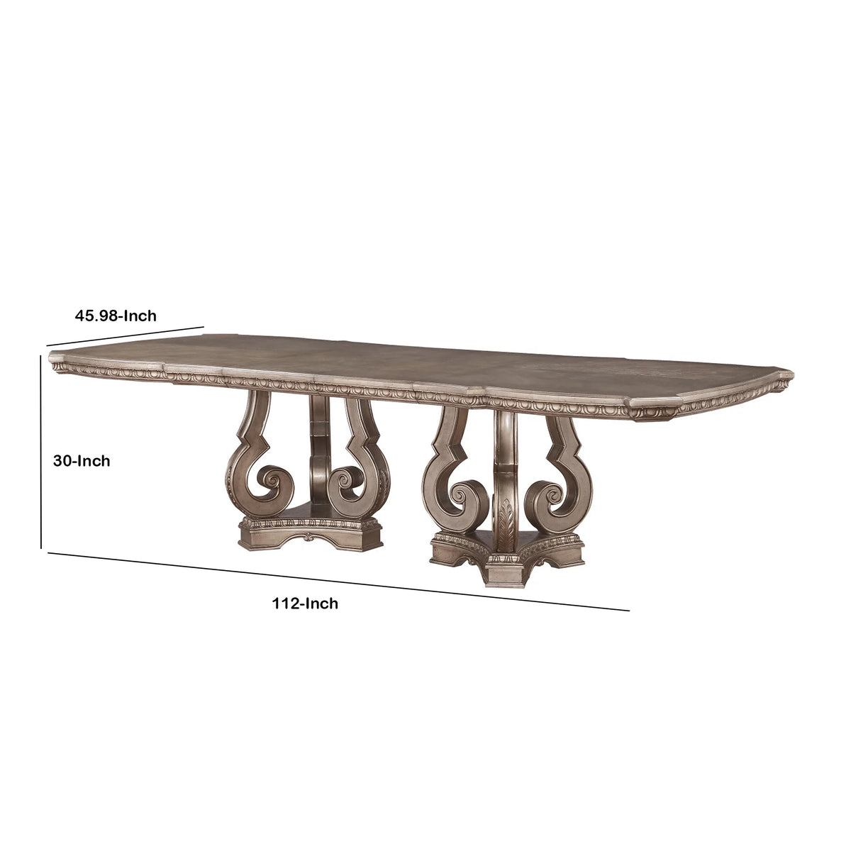 Extendable Wooden Dining Table N86375