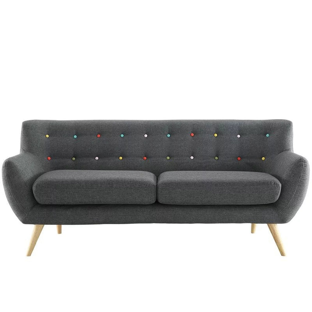 Gray Fabric Sofa V53464