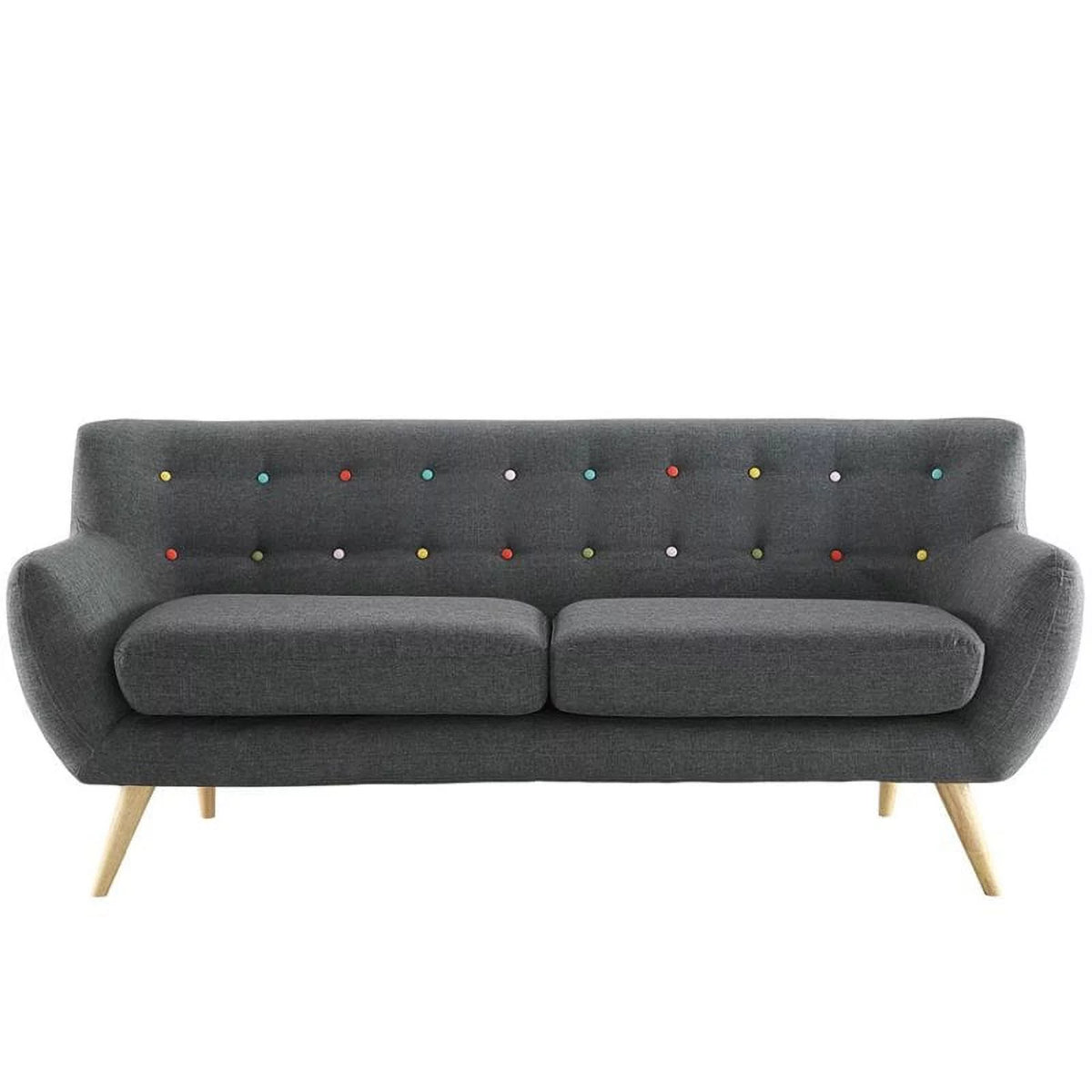 Gray Fabric Sofa V53464