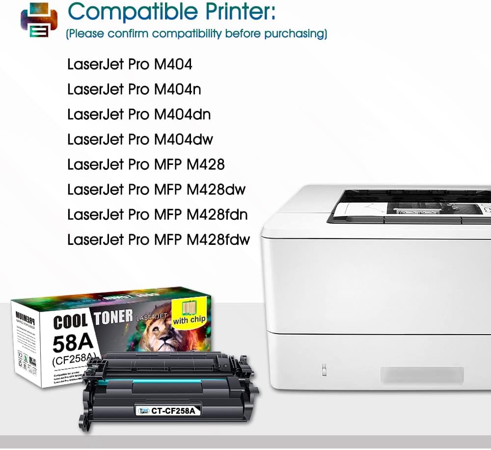 Compatible Toner Cartridge with Chip Replacement 2-Pack Black O701939