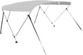 3 Bow Waterproof Boat Canopy with Storage Boot Light Gray Z162