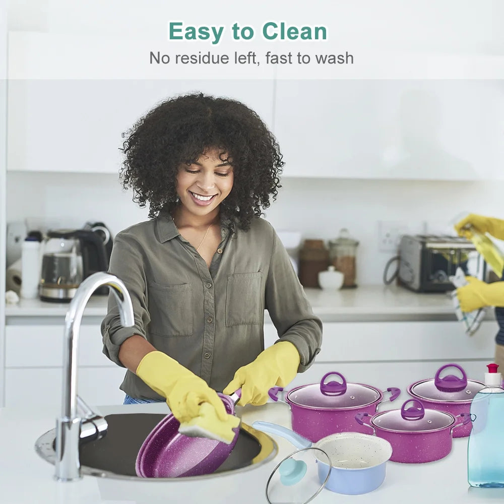 13 Piece Non-Stick Cookware Set C9822
