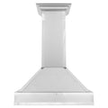 36 in. Ducted Wall Mount Range Hood in Stainless Steel Y711893