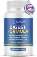 60 Count Digestive Enzyme Supplement Capsules M69700