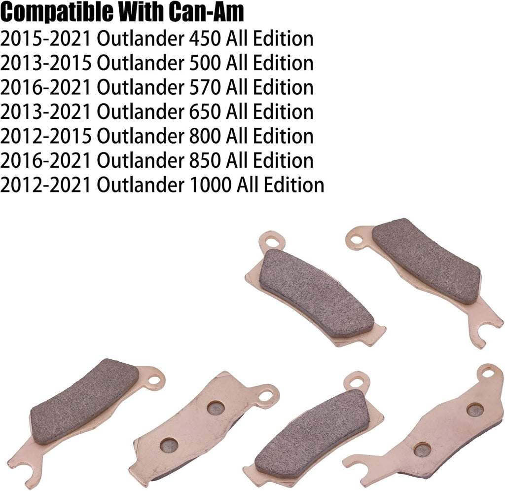 Sintered Brake Pad Pack of 2 R8982