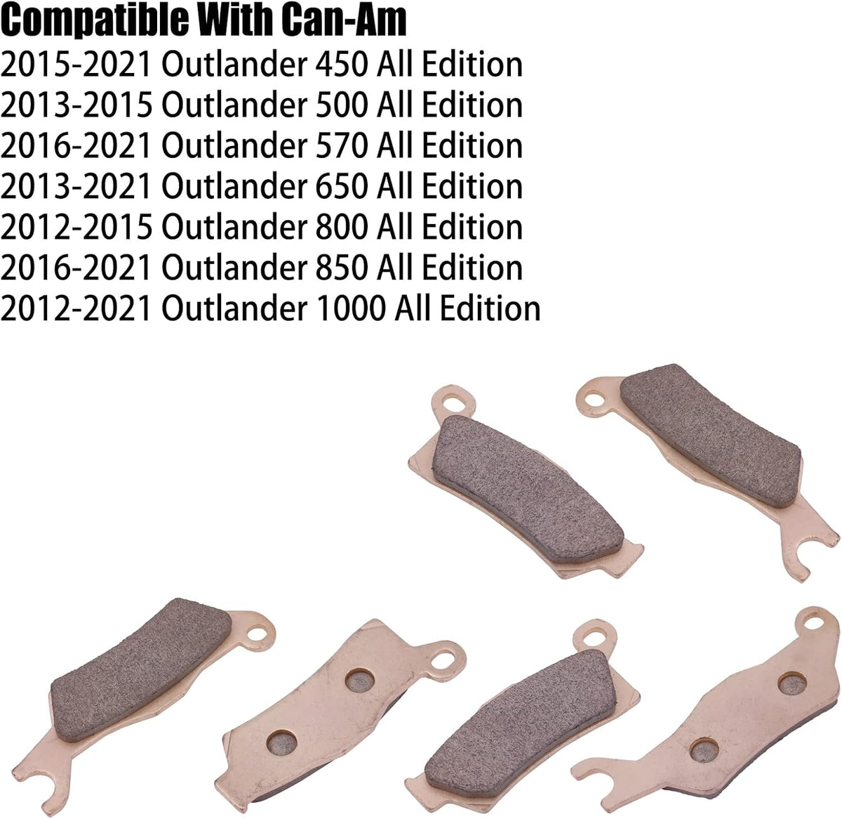 Sintered Brake Pad Pack of 2 R8982