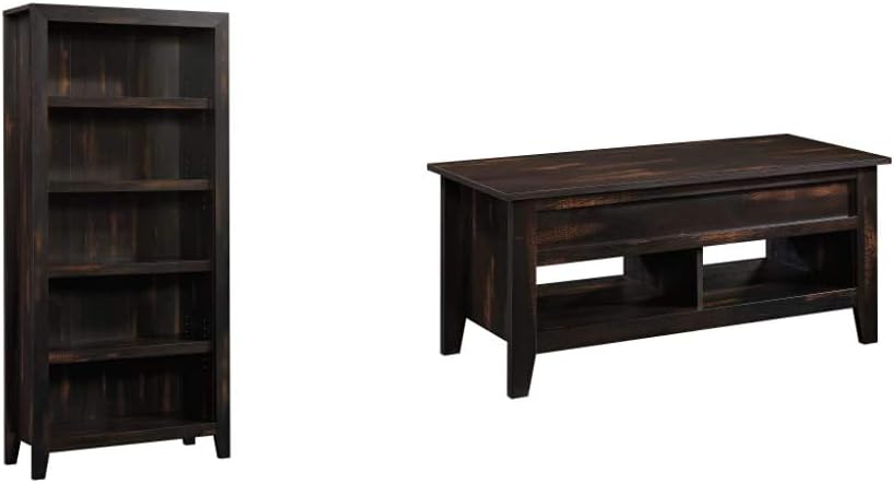 5-Shelf Craftsman Oak Bookcase R223715