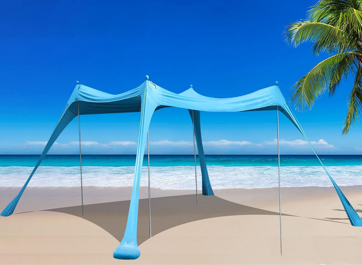 Beach Tent Sunshade with Carry Bag P262265