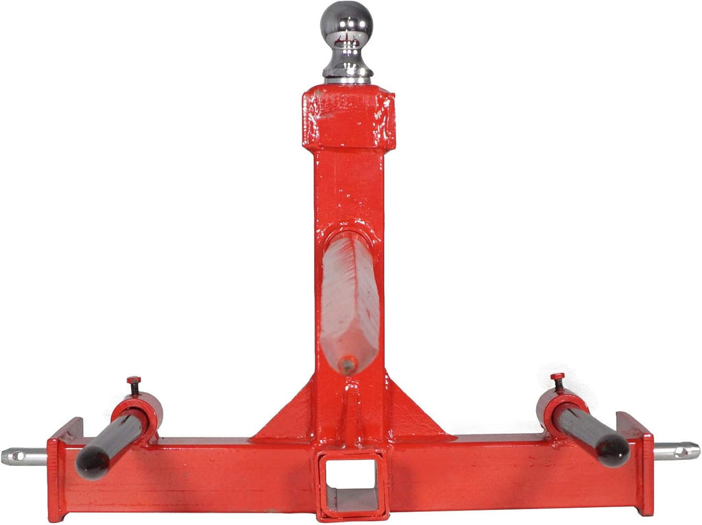 3 Pt Cat 1 Tractor Receiver Hitch with Hay Spear and 2 Stabilizers L959266