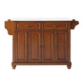 Granite Top Full Size Kitchen Island/Cart V2513