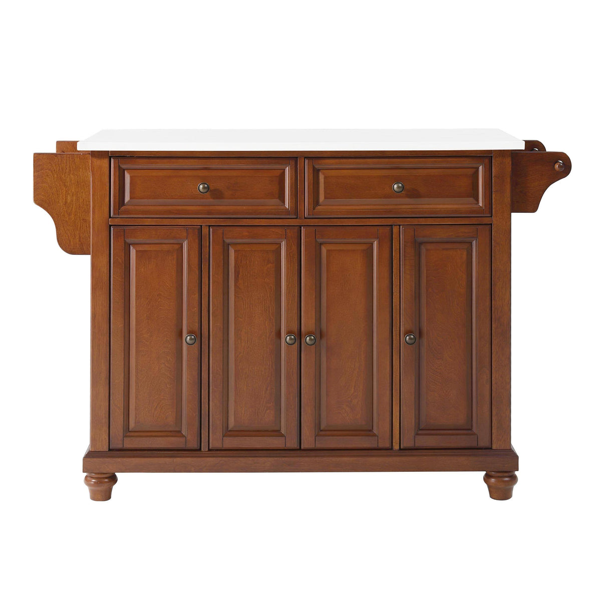 Granite Top Full Size Kitchen Island/Cart V2513