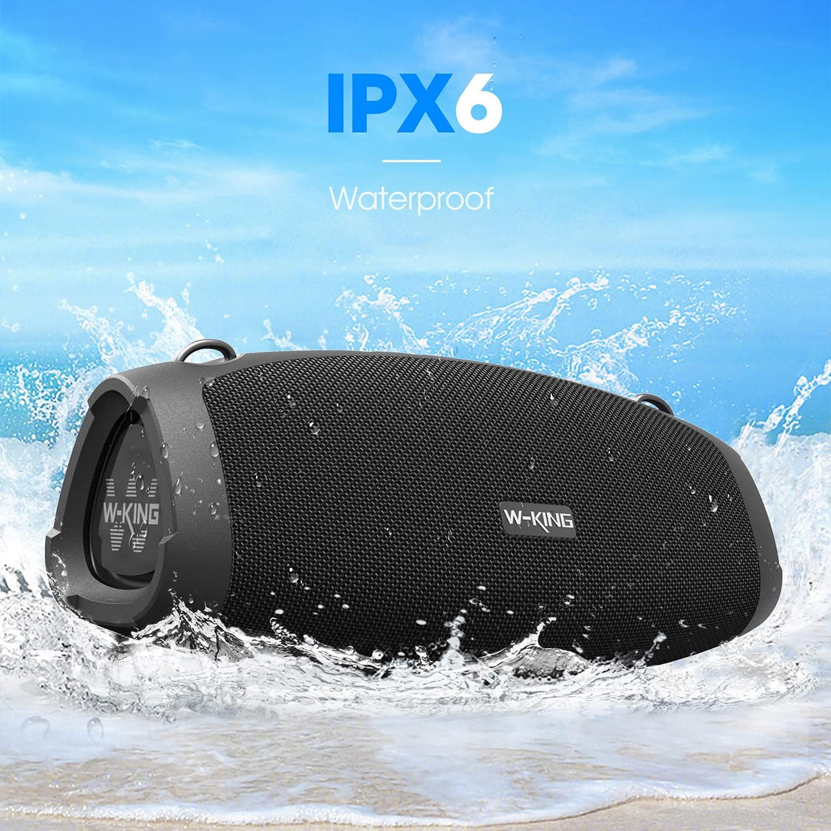 70W IPX6 Waterproof Portable Bluetooth Speaker with Power Bank Z2527