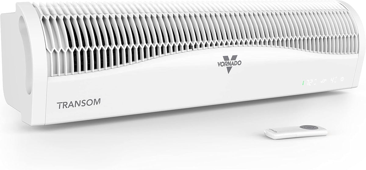 White Window Fan with 4 Speeds and Remote Control V61273