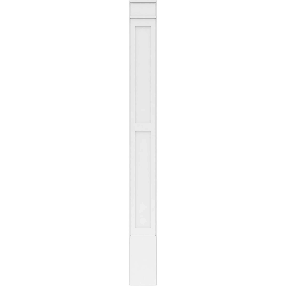 PVC Pilaster with Capital and Base (Pair) H521