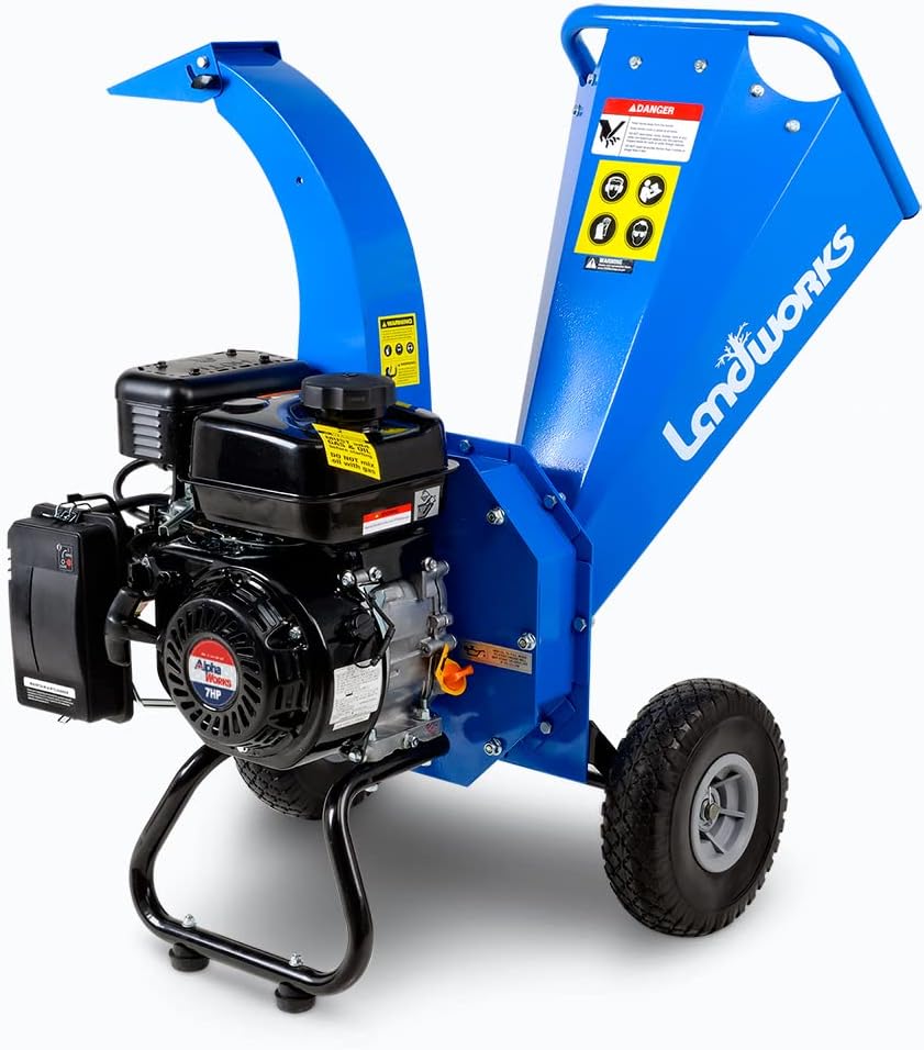 7HP 3 Inch Heavy Duty Wood Chipper Shredder Mulcher O888911