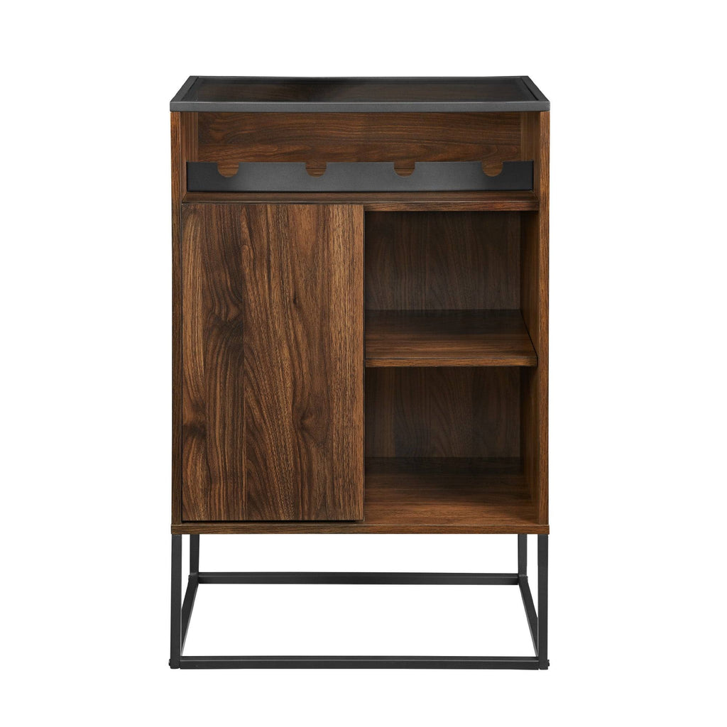 Glass Top 1-Door Bar Cabinet L36968