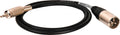 Mogami Cable 3-Pin XLR Male to 3.5 mm Mini TS Male 75 ft. Red D95197