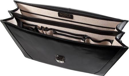 Black Leather Brief K32604