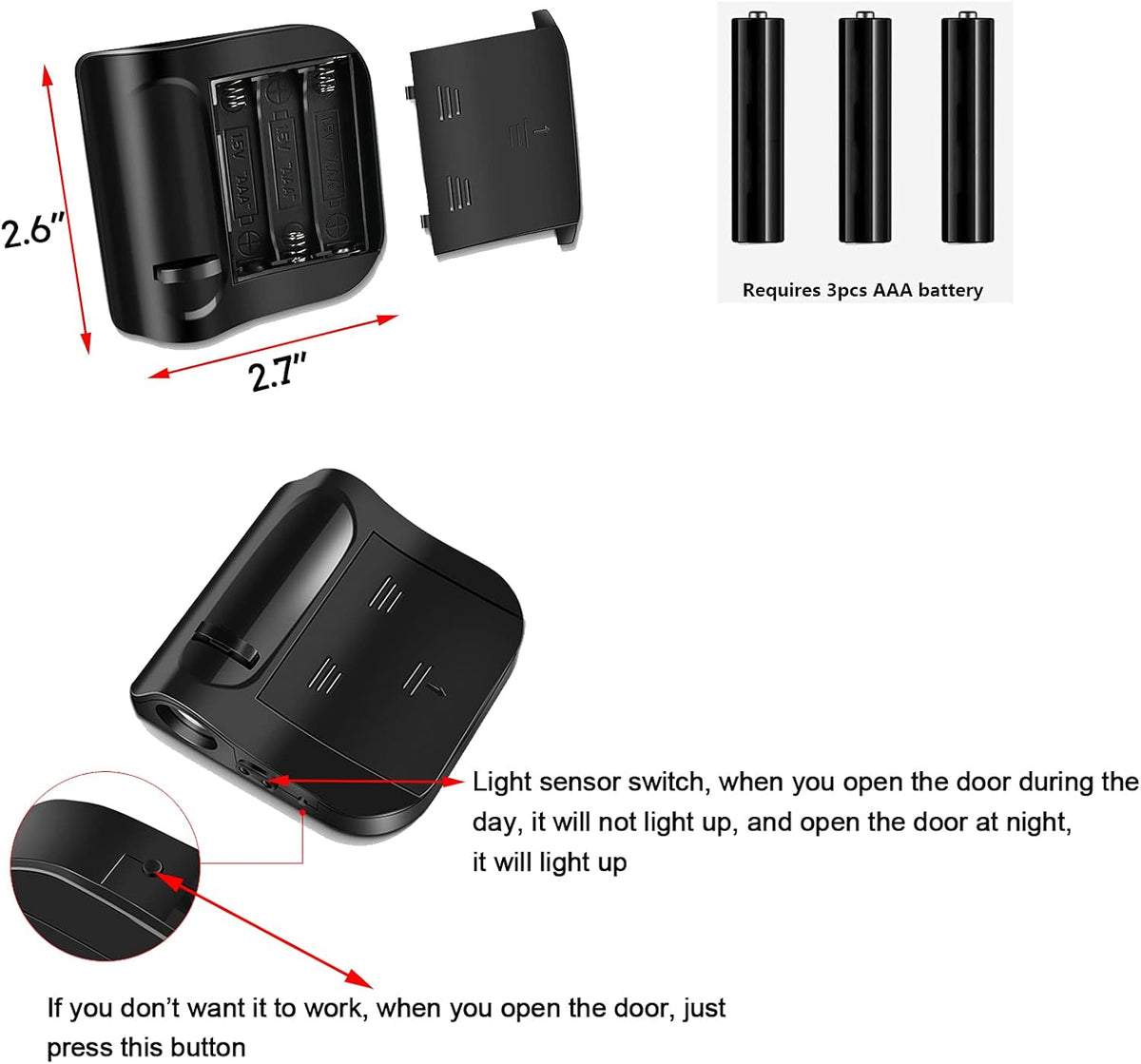 Wireless Projector Car Door Step Led Lights K8139
