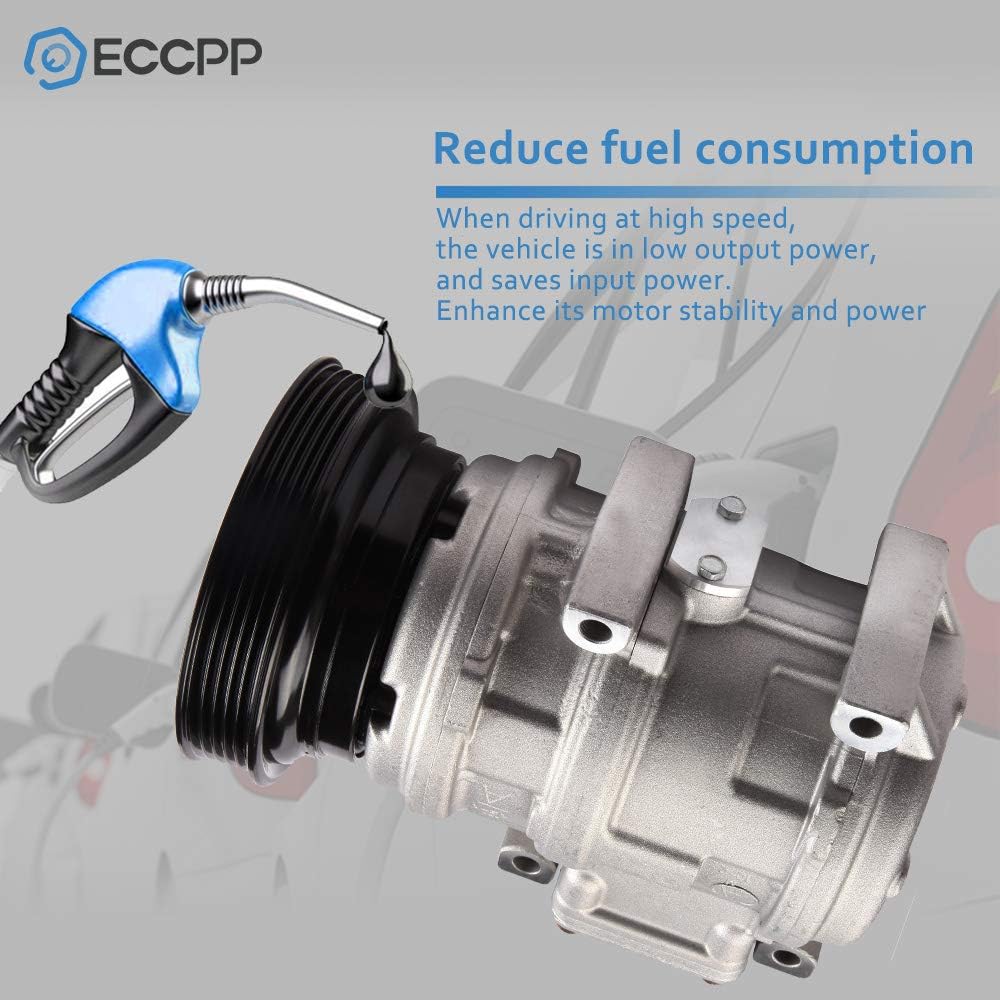 AC Compressor with Clutch J3881