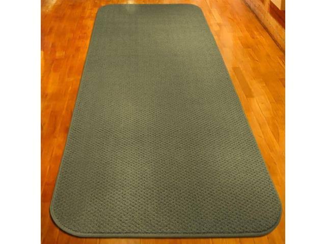 Skid-Resistant Carpet Runner Olive Green 12 ft. x 27 in. S38819