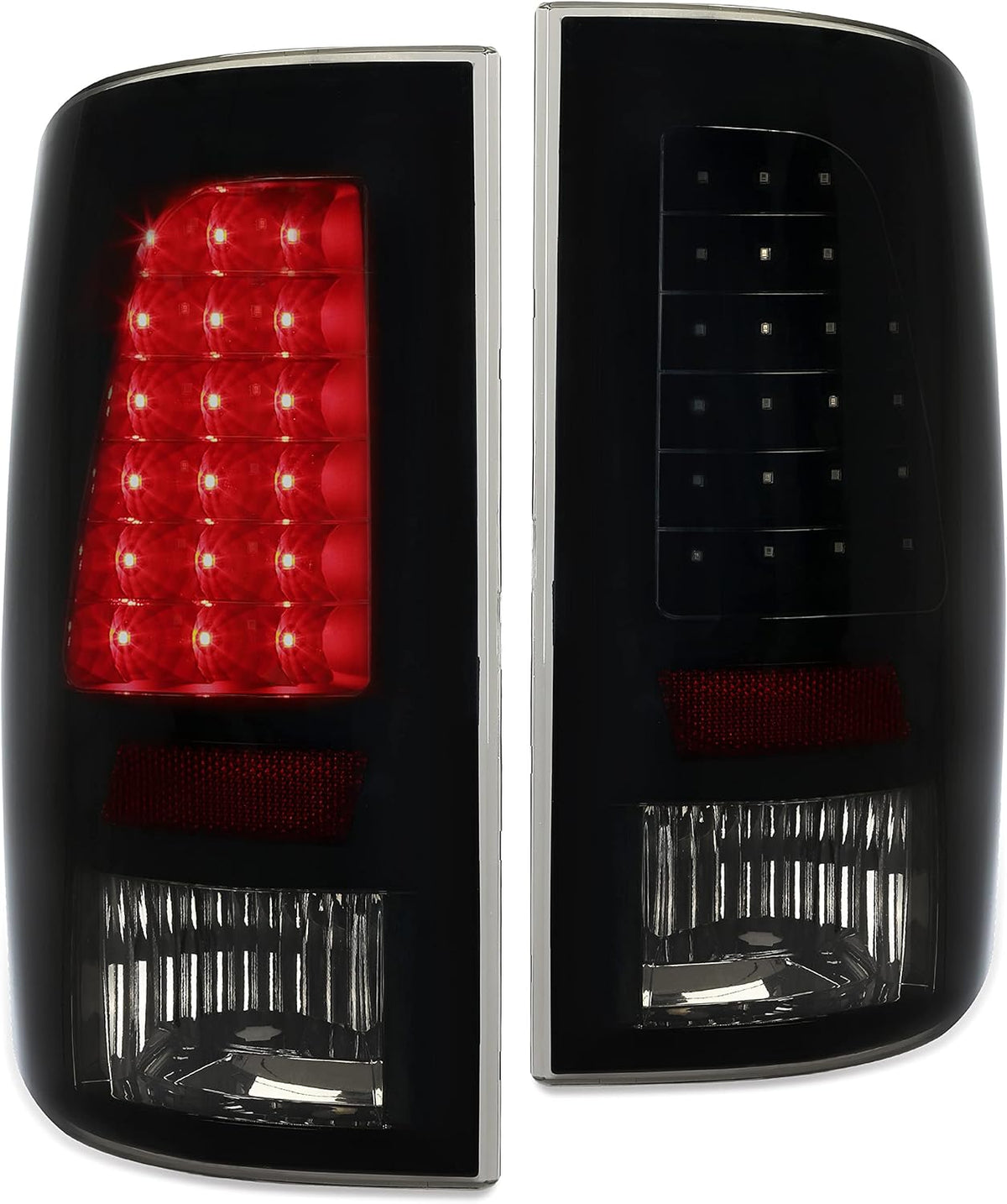LED Tail Lights Lamp Pair with Harness J65049