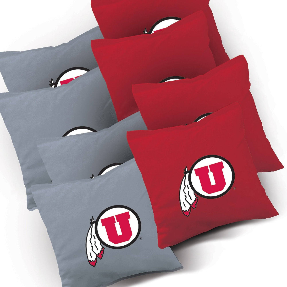 Striped Cornhole Set with 8 Bags Y5971