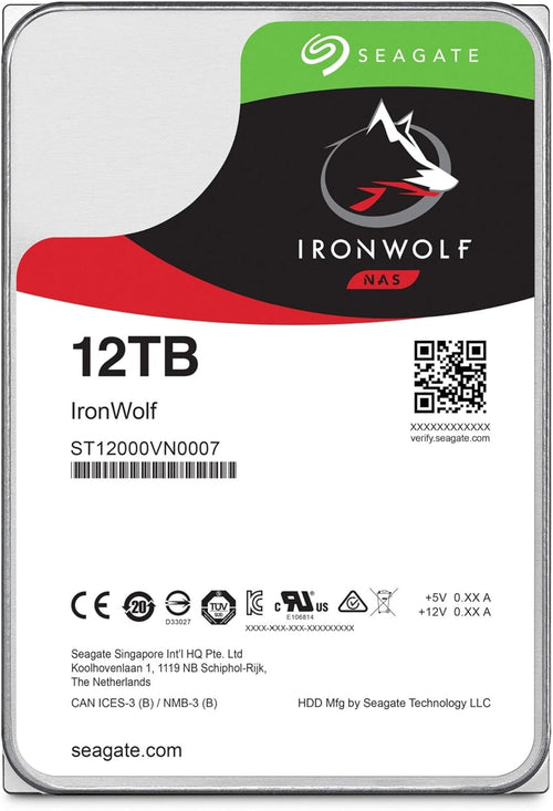 12TB 3.5 Inch SATA Internal Hard Drive Q111